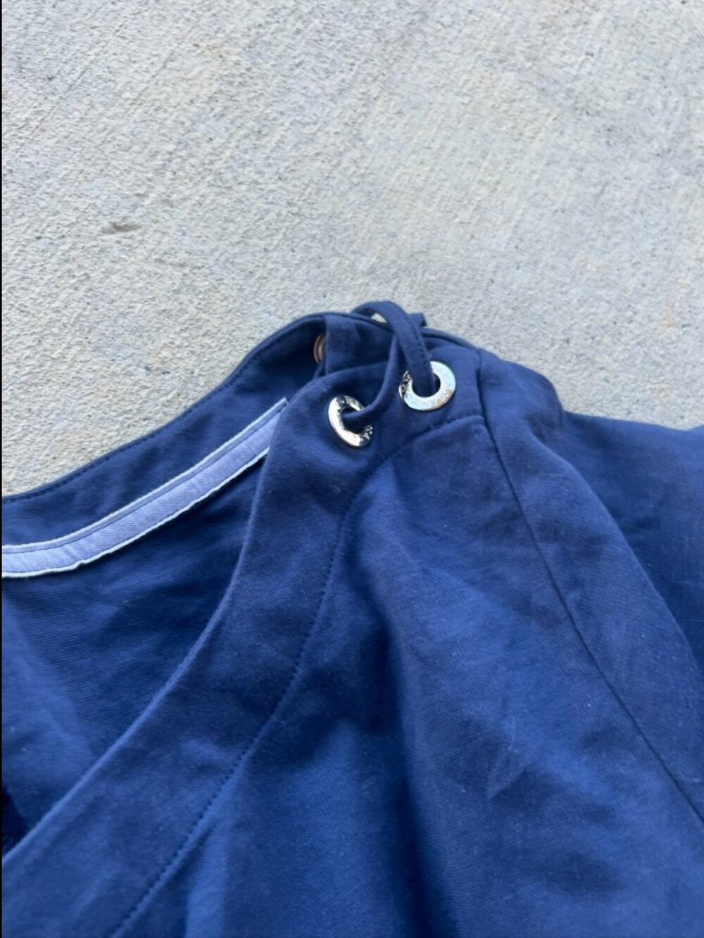 Tommy Bahama‎ large blue dress - Picture 9 of 10